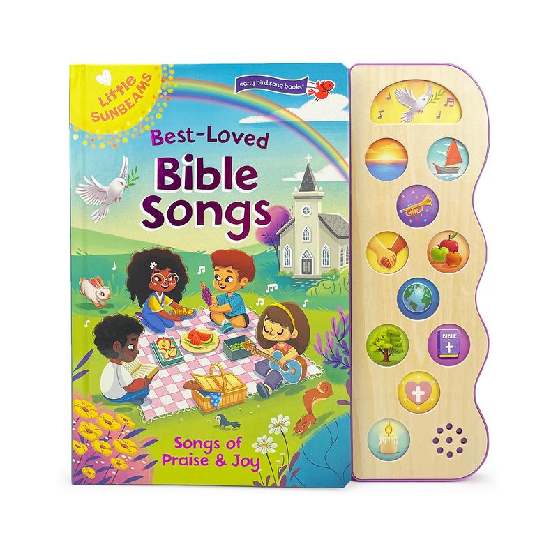 Best-Loved Bible Songs (Little Sunbeams) - by  Rose Nestling (Board Book), 1 of 2