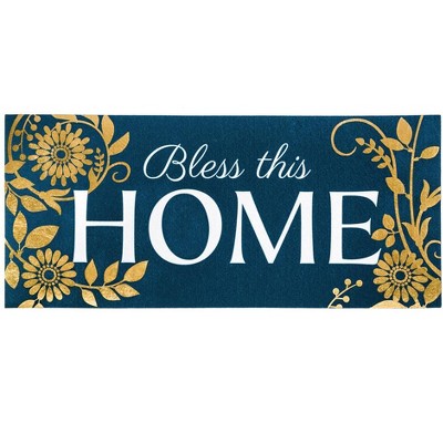 Evergreen Flag Bless This Home Sassafras Switch Mat