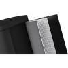 2.6 Gallon / 10 Liter Metal Bathroom Trash Can with Lid, Slim Waterproof Garbage Can for Bedroom - 3 of 4