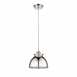 Adirondack - 1 Light Cord Hung Mini Pendant In Industrial Style-10 Inches Tall and 8.13 Inches Wide - 1 of 1
