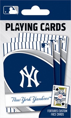 MasterPieces Officially Licensed MLB New York Yankees Playing Cards - 54 Card Deck for Adults