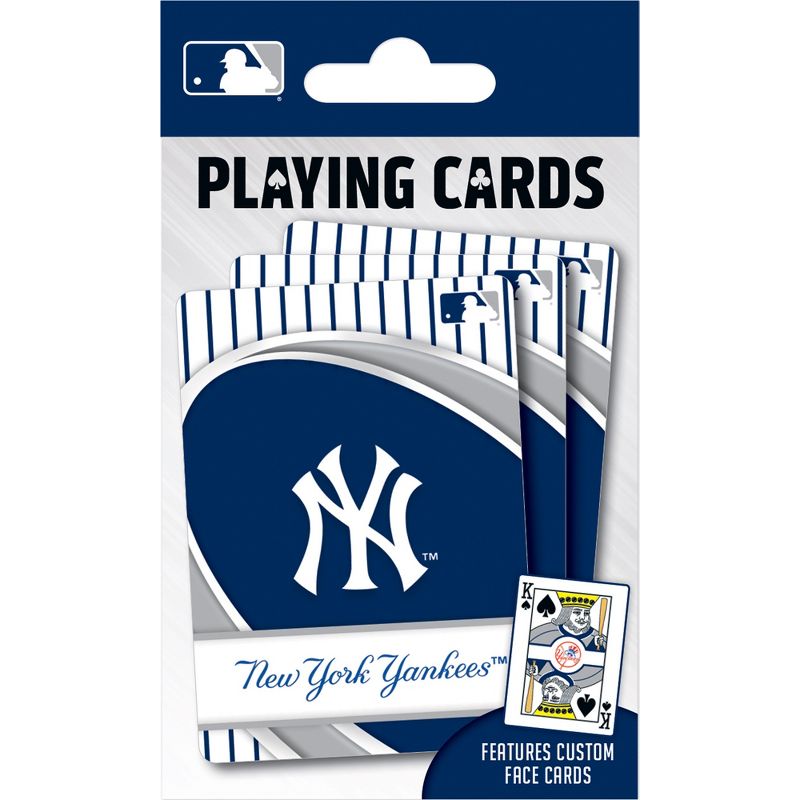 MasterPieces Officially Licensed MLB New York Yankees Playing Cards - 54 Card Deck for Adults, 1 of 6