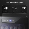 ZAFRO Beverage Refrigerator Cooler 4.4 Cu. Ft,145 Can Mini Fridge for Beer /Wine, with Adjustable Thermostat,Beverage Fridge for Bar/Home - 3 of 4