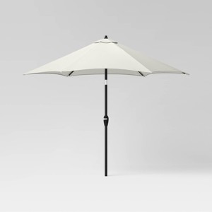 10' Round Outdoor Patio Market Umbrella - Threshold™ - 1 of 4
