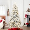 Artificial Trees Christmas Lit with 200 Warm Incandescent Lights, Prelit Christmas Tree with 498 Memory Wire Tips,Home Decoration-Maison Boucle - 3 of 4