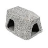 Unique Bargains Ceramic Aquarium Hideaway Rock Cave Fish Tank Decoration Gray 3.15''x2.20''x1.77'' - 3 of 4