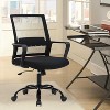 BestMassage Office Chair Mesh Computer Chair Task Chair with Lumbar Support & 360° Swivel Home Office Swivel Chair Modern Desk Chair - 2 of 4