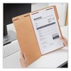 Universal Reinforced Top Tab Fastener Folders, 0.75" Expansion, 2 Fasteners, Legal Size, Brown Kraft Exterior, 50/Box - 3 of 4
