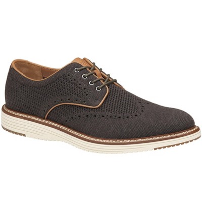 Johnston & Murphy Mens  Upton Knit Wingtip Dress Casual Shoe
