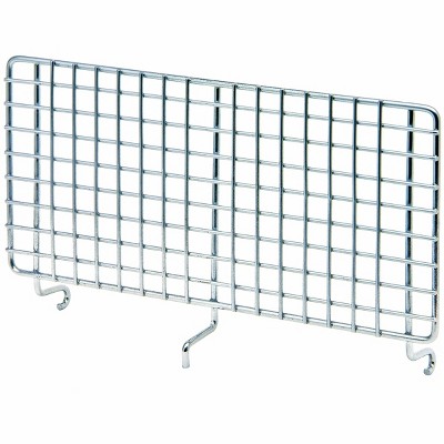 Quantum Storage Systems Divider, 9"W X 4-1/2"H, For Use With Hanging Baskets, Chrome Plated Finish