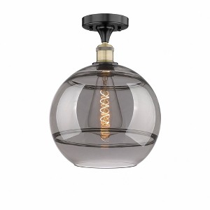 Rochester - 1 Light Semi-Flush Mount In Industrial Style-13.5 Inches Tall and 12 Inches Wide - 1 of 1