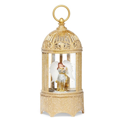 Roman LED Swirl Birdcage with Angel Christmas Decorative Figurine - image 1 of 4