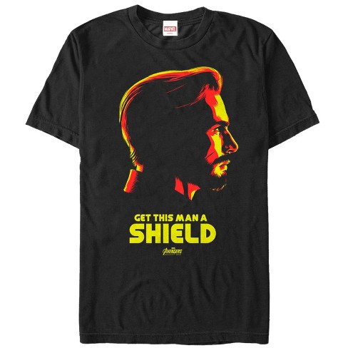 Men's Marvel Avengers: Infinity War Get Captain America a Shield T-Shirt - image 1 of 4