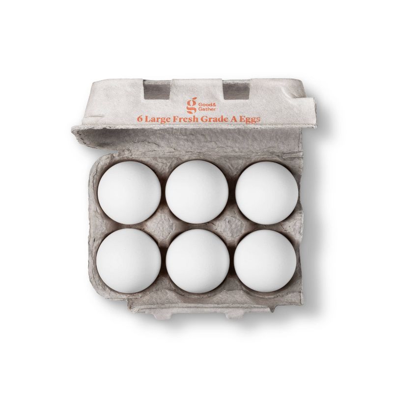 Grade A Large Eggs - 6ct - Good &#38; Gather&#8482;, 3 of 5