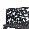 PAGED Patio Dining Chairs Set of 2 Minimalist Style Patio Chairs with Clean and Precise Lines for Backyard, Patio - 2 of 4