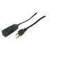 Woods 8' Grounded Extension Cord Black: 16 AWG, 3 Outlets, Indoor Use, UL Listed, 13 Amps, 1 Year Warranty - 3 of 4