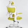 Best Ergonomic Mesh Office Chair With Lumbar Support,Flip-Up Arms,Swivel Desk Chair High Office Chair With Wheels-The Pop Home - 4 of 4