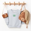 The Juniper Shop Embroidered Little Dude Toddler Sweatshirt - 3 of 4