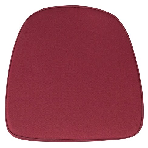 Buy 2 Thick - Burgundy Velvet Memory Foam Seat Cushion - Chiavari Chair  Cushion Pads with Velcro Strap and Removable Velvet Cover - Case of 36  Cushions at Tablecloth Factory