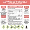 Mulittea Calcium Magnesium Zinc Gummies Supplement for Bone, Muscles & Sleep Support - 60 Gummies (Peach Flavor) - 4 of 4