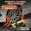 Heavy-Duty Hydraulic Car Dolly Jack Set - 6000 LBS Capacity Vehicle Skates (Choose 2 or 4-Piece) - 2 of 4