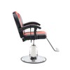 Adjustable Reclining Barber Chair with Hydraulic Pump, 360° Swivel, Heavy Duty Construction and Anti-Slip Base - 4 of 4