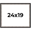 PosterPalooza | Simple Silver Picture Frame - UV Acrylic, Backing Board, Hanging Hardware Included - 2 of 4