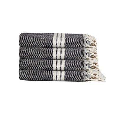 Olive & Linen Newport Turkish Hand / Kitchen Towel Bundle