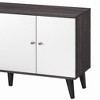 Vynxaria Amidon TV Stand for TVs up to 47.3" - Modern Walnut Entertainment Center - 3 of 4