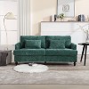 NicBex 69 Inch Loveseat,Modern Chenille Loveseat Sofa with Brown Wood Feets,Upholstered 2-Seater Couch for Living Room - 3 of 4