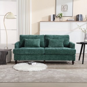 NicBex Couches for Living Room Modern Accent Chair Sofa Chenille Upholstered Single Couch with Solid Wood Frame for Bedroom, Reading - 1 of 4