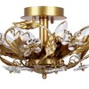 Crystorama Lighting Paris Market 6 - Light Semi-Flush Mount in  Gold Leaf - 3 of 4