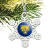 Fort Valley State University Primary Logo Metal Snowflake Christmas Tree Holiday Ornament - 2 of 3