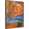 Amanti Art 23"x30" Cadmium Winter Solstice II by Dorothy Fagan Framed Canvas Wall Art - 2 of 4
