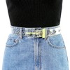 INSPIRE CHIC Womens Grommet Clear Waist Belt Plus Size Waist Belts for Jeans Dresses 1 Pc - 4 of 4