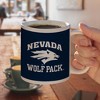 University of Nevada Reno Wolf Pack Ceramic Coffee Mug Novelty Gift Mugs for Coffee Tea and Hot Drinks 11oz White - 4 of 4