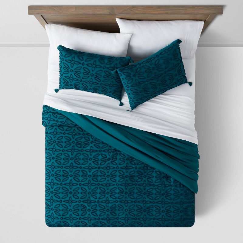 Clipped Jacquard Comforter & Sheet Bedding Set - Threshold™, 4 of 8