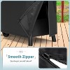 Upgraded Grill Cover for Traeger Pro Series 575/22, Lil Tex Elite, Eastwood & Waterproof, Special Zipper Design, Easy to Put On and Take Off,SHINESTAR - 3 of 4