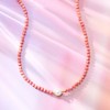 Ross-Simons 8.5-9mm Cultured Pearl and 4mm Pink Coral Bead Necklace With 18kt Gold Over Sterling - 3 of 4