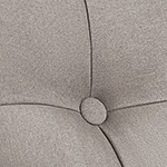 gray cushion/brown wicker