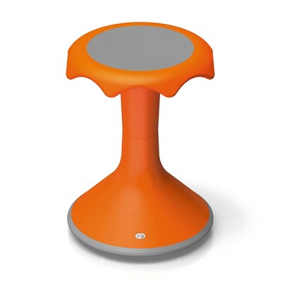 VS America Hokki Stool Flexible Ergonomic Seating - 18" Orange