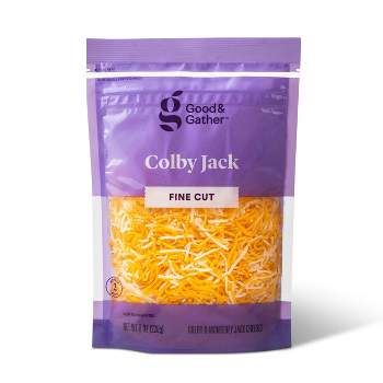 Fine Cut Colby Jack Cheese - 8oz - Good & Gather™