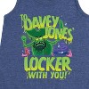 Girls' - Spongebob Squarepants - Spongebob: The Search For Squarepants To Davey Jones Locker Graphic Sleeveless Aline Dress - 2 of 4
