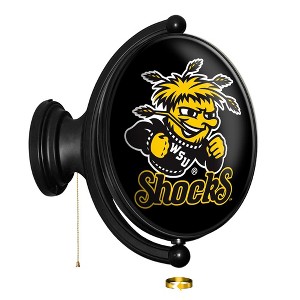 College Oval Rotating Lighted Wall Sign - 1 of 4