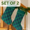 Patricia Heaton Home Macmerry Plaid Stocking Set of 2 - 4 of 4