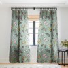 Emanuela Carratoni Wild Butterflies Set of 2 Panel Sheer Window Curtain - Deny Designs - image 2 of 4