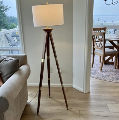 Wood floor sale lamp target