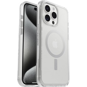 OtterBox SYMMETRY SERIES case w/MagSafe for iPhone 15 Pro Max - Clear (77-93079) - Refurbished - 1 of 3