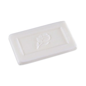 Boardwalk Face and Body Soap, Flow Wrapped, Floral Fragrance, # 1/2 Bar, 1000/Carton - 1 of 4