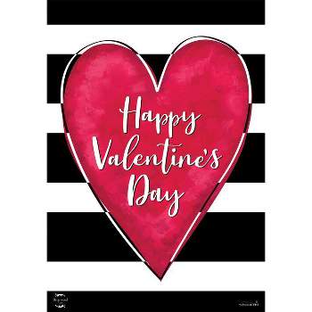 LOVE HEARTS Garden Size PremierSoft Valentine's Day Flag - 12 x 18